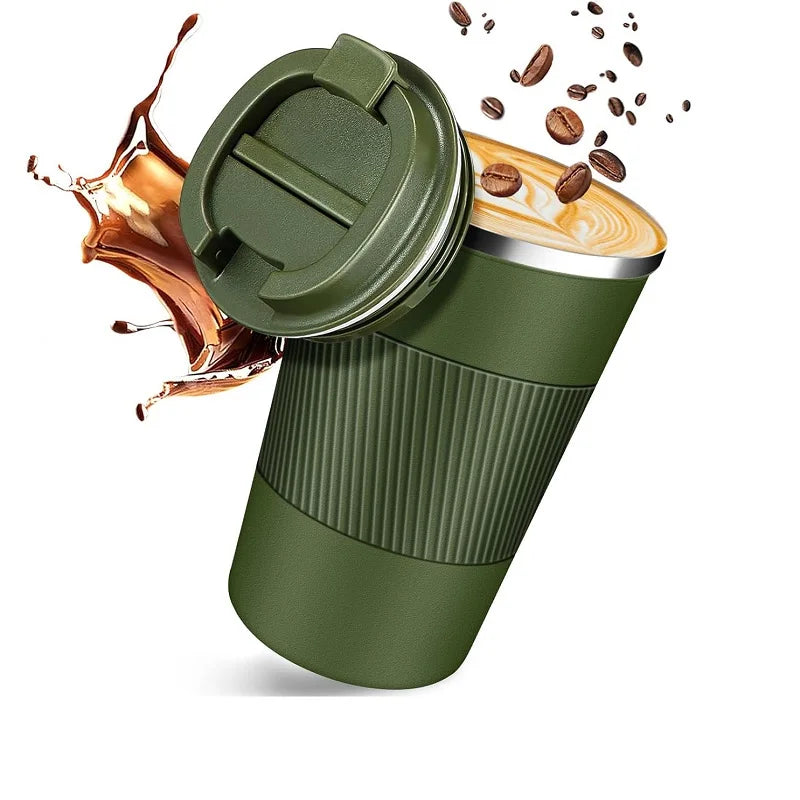 Edelstahl Kaffeebecher 500ml to go – Thermobecher auslaufsicher & isoliert