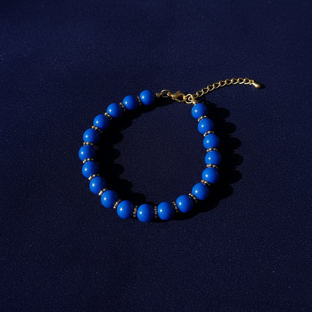 Buntes Perlen-Halsband für Hunde & Katzen – Handgefertigt, verstellbar & edles Design