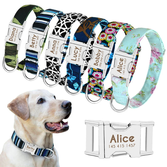 Personalisiertes Hundehalsband mit Gravur