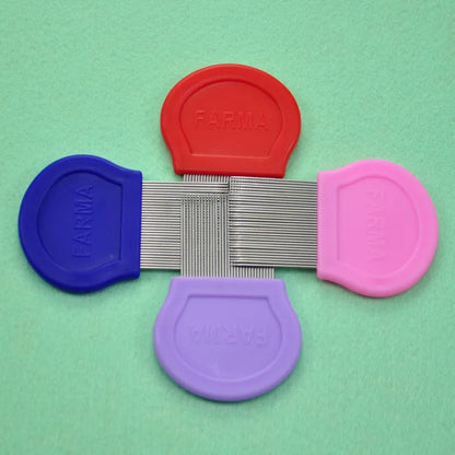 Edelstahl-Haustierkamm - Professionelle Fellpflege für Hunde & Katzen