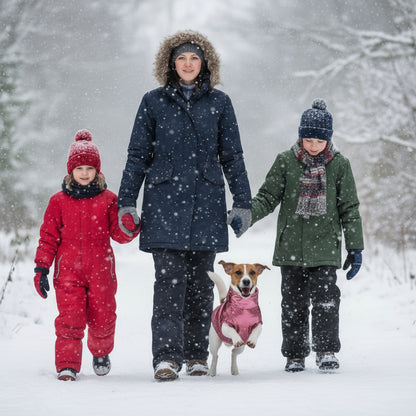 Wasserdichte Winterjacke für Hunde – warm, reflektierend & winddicht – ideal für Französische Bulldoggen & Chihuahua