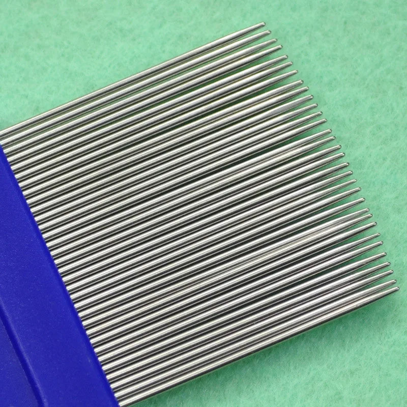 Edelstahl-Haustierkamm - Professionelle Fellpflege für Hunde & Katzen