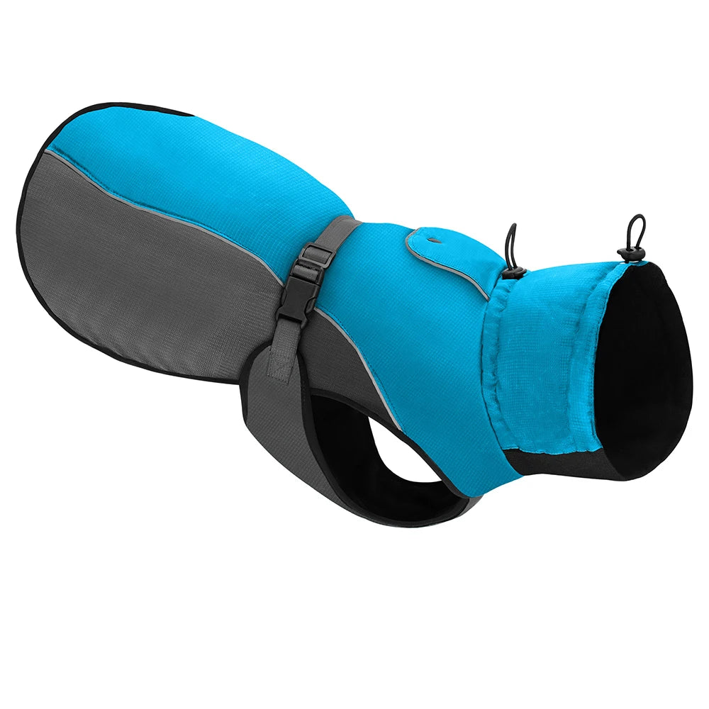 Waterproof Big DWasserdichter Hundemantel mit Geschirr