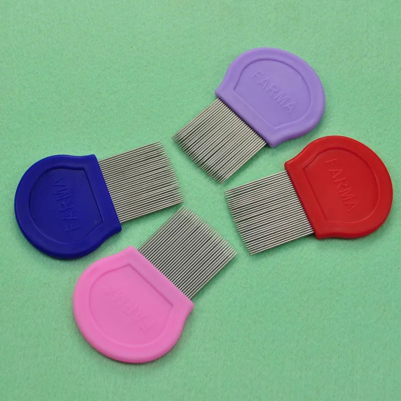 Edelstahl-Haustierkamm - Professionelle Fellpflege für Hunde & Katzen