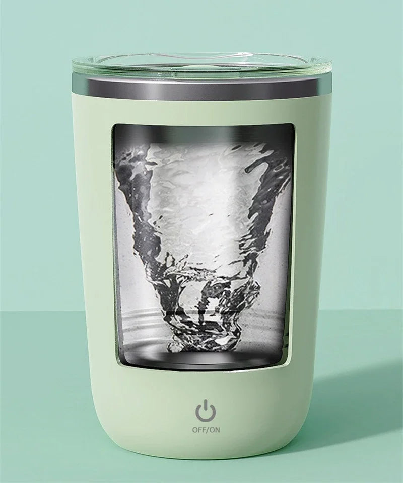 Elektrischer Selbstrührender Kaffeebecher 350ml – Automatisch, wiederaufladbar & magnetisch