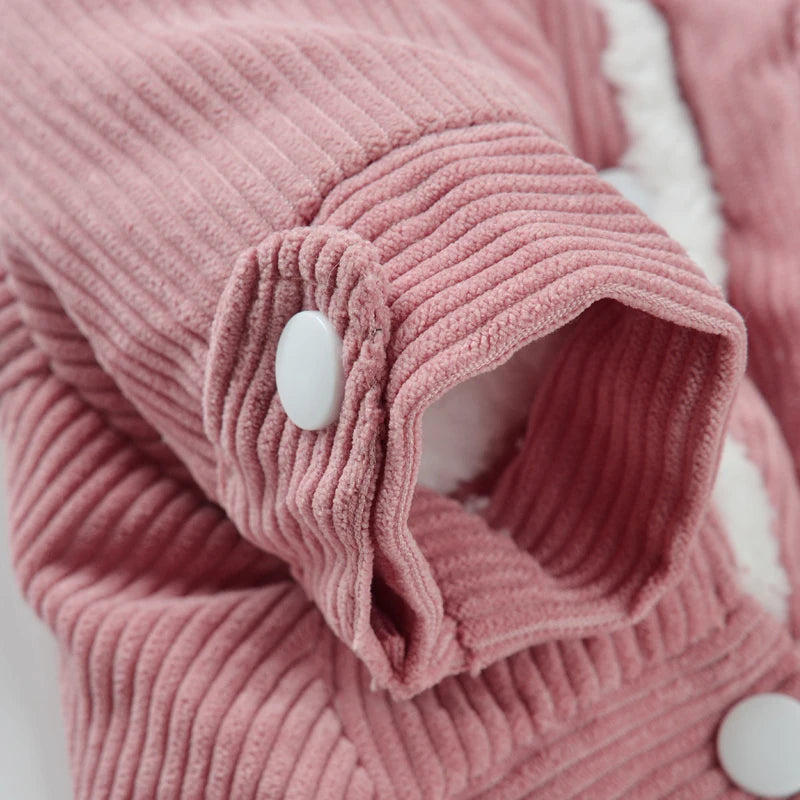 Warme Winterjacke für Katzen & kleine Hunde – weiche Fleeceweste für kalte Tage