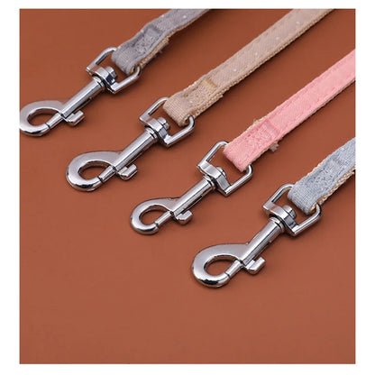 Verstellbares Katzengeschirr mit Leine – Cartoon-Design für Kätzchen & Welpen