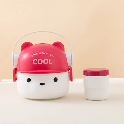 Edelstahl Lunchbox 304 - Auslaufsicher & Mikrowellengeeignet für Schule