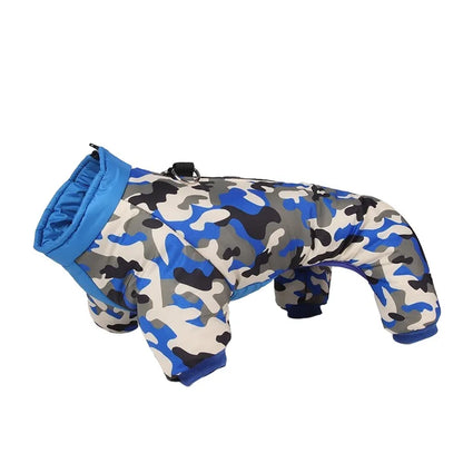 Wasserdichte Winterjacke für Hunde – Warm & Gefüttert für Chihuahua, Bulldogge & Mops