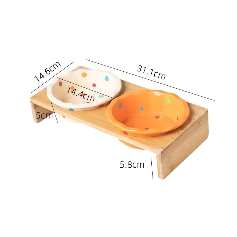 Keramik Futternapf für Katzen | Rutschfest & Hygienisch