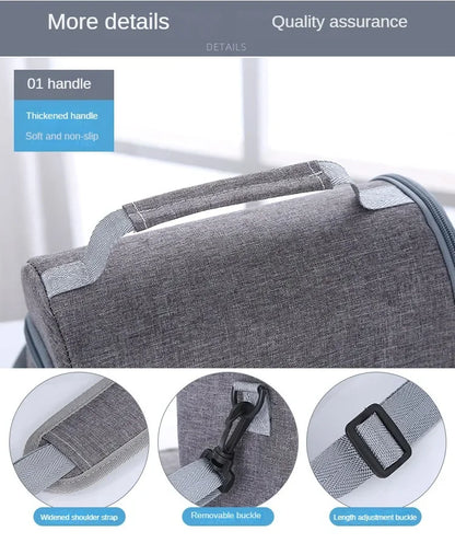 Isolierte Lunchtasche 8L – Kühltasche für Arbeit, Schule & Picknick