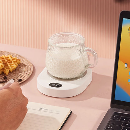 USB Tassenwärmer mit Temperaturregelung – Getränkewärmer für Kaffee, Tee & Milch