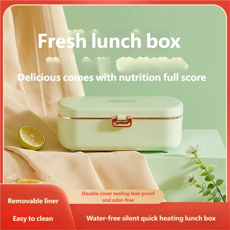 Elektrische Lunchbox Edelstahl - Warmhaltebox für Büro & Unterwegs