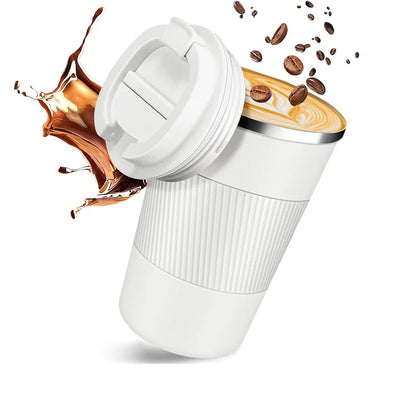 Edelstahl Kaffeebecher 500ml to go – Thermobecher auslaufsicher & isoliert