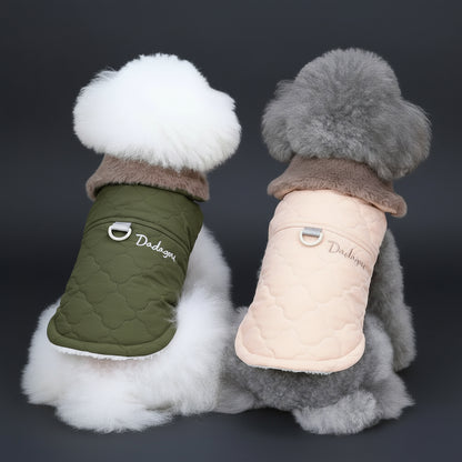 Wasserfester Hundemantel für kleine Hunde | Warm & weich | Winterjacke