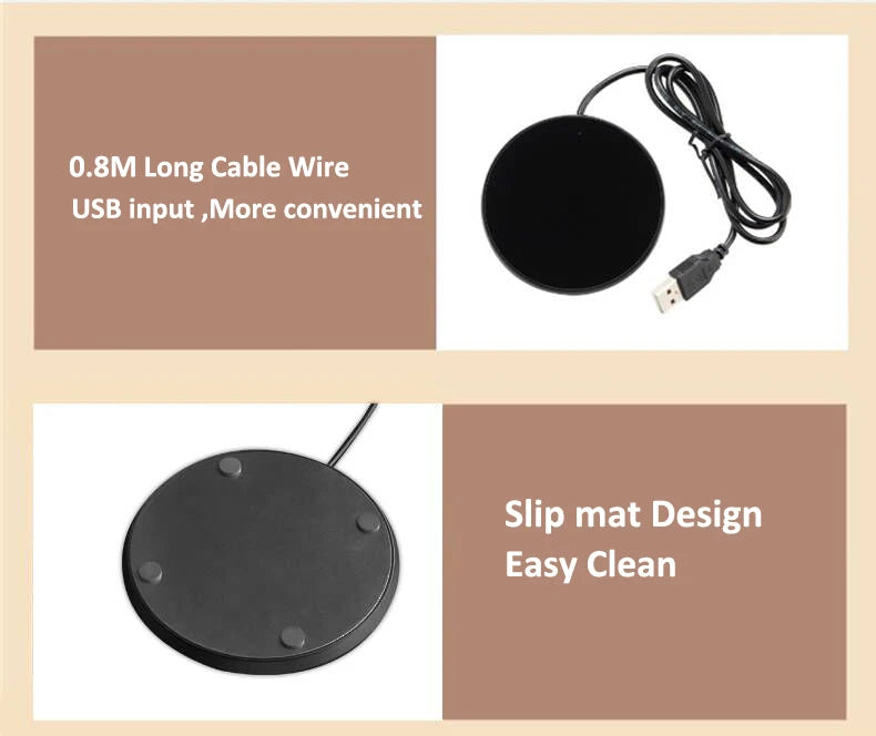 USB Tassenwärmer elektrisch – Hält Kaffee & Tee warm | Büro & Home Office