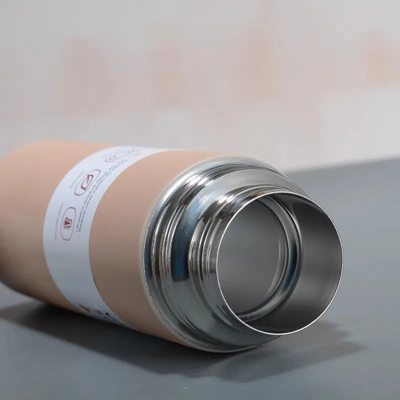 Thermoflasche 500ml Edelstahl - Vakuumisoliert für Kaffee & Tee