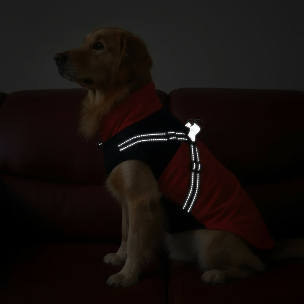 Wasserdichte Winterjacke für Hunde – warm, reflektierend & winddicht – ideal für Französische Bulldoggen & Chihuahua