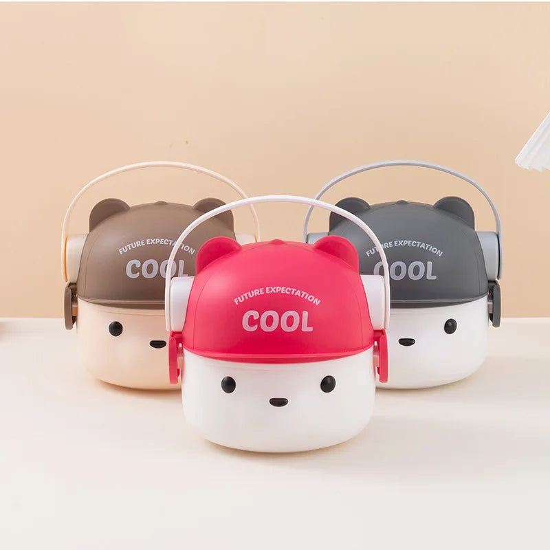 Edelstahl Lunchbox 304 - Auslaufsicher & Mikrowellengeeignet für Schule