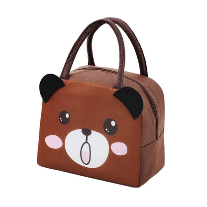 Isolierte Lunchbox-Tasche Kinder - 3D Cartoon Thermotasche für Schule