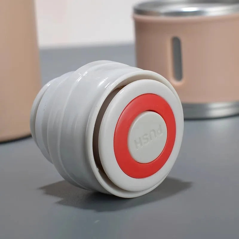 Thermoflasche 500ml Edelstahl - Vakuumisoliert für Kaffee & Tee