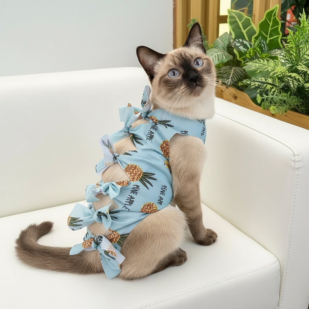 Atmungsaktive Schutzhose für Katzen und kleine Hunde – Komfortabler Schutz nach OP oder Sterilisation