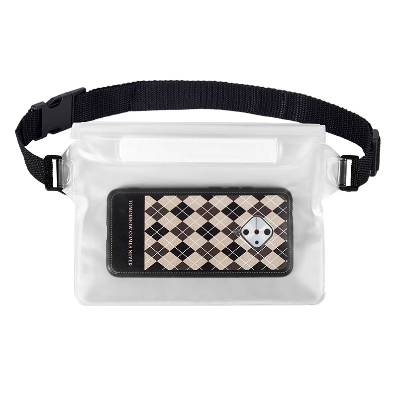 Wasserdichte Bauchtasche mit Touchscreen - 3-Fach versiegelt für Schwimmen, Strand & Wassersport