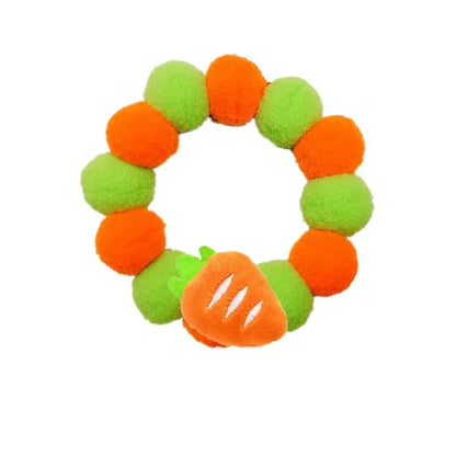 Haustier-Halstuch mit Pompons - Niedliches Halsband für Hunde & Katzen