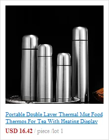 Thermische Edelstahl Lunchbox - Doppelwandig isoliert für Büro & Schule