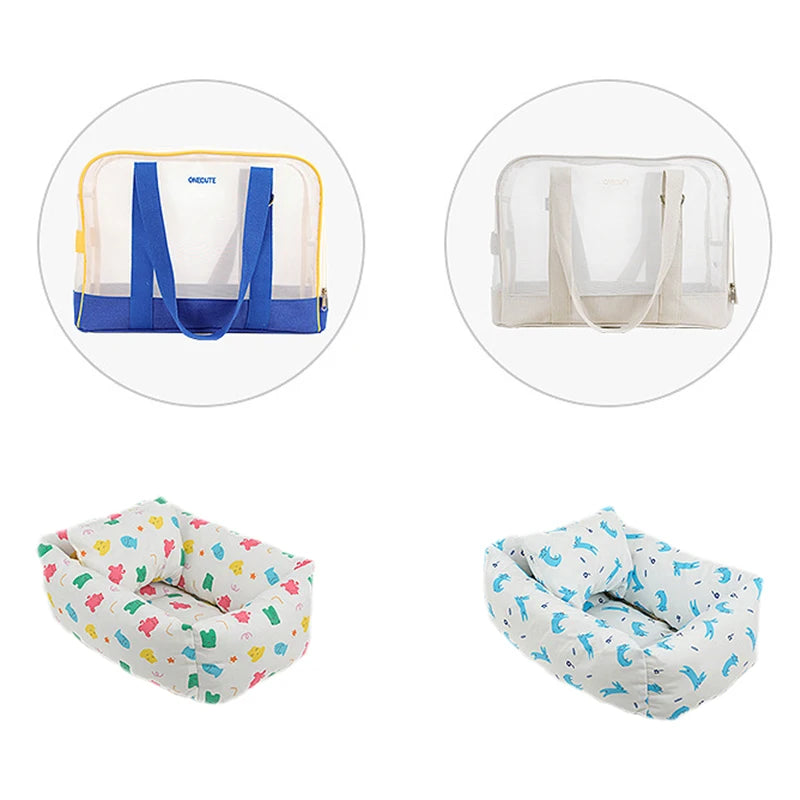 Haustier-Tragetasche Klein - Atmungsaktiv für Hunde & Katzen bis 6kg