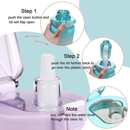 2L Sport-Trinkflasche mit Zeitmarkierung – XXL Wasserflasche für Fitness & Outdoor