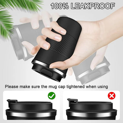 Edelstahl Kaffeebecher 500ml to go – Thermobecher auslaufsicher & isoliert