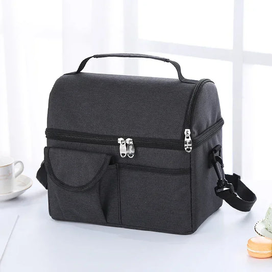 Isolierte Lunchtasche 8L – Kühltasche für Arbeit, Schule & Picknick