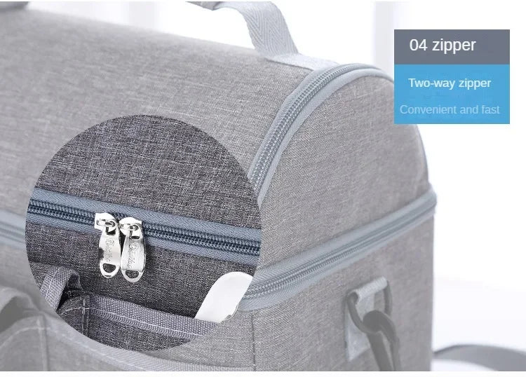 Isolierte Lunchtasche 8L – Kühltasche für Arbeit, Schule & Picknick