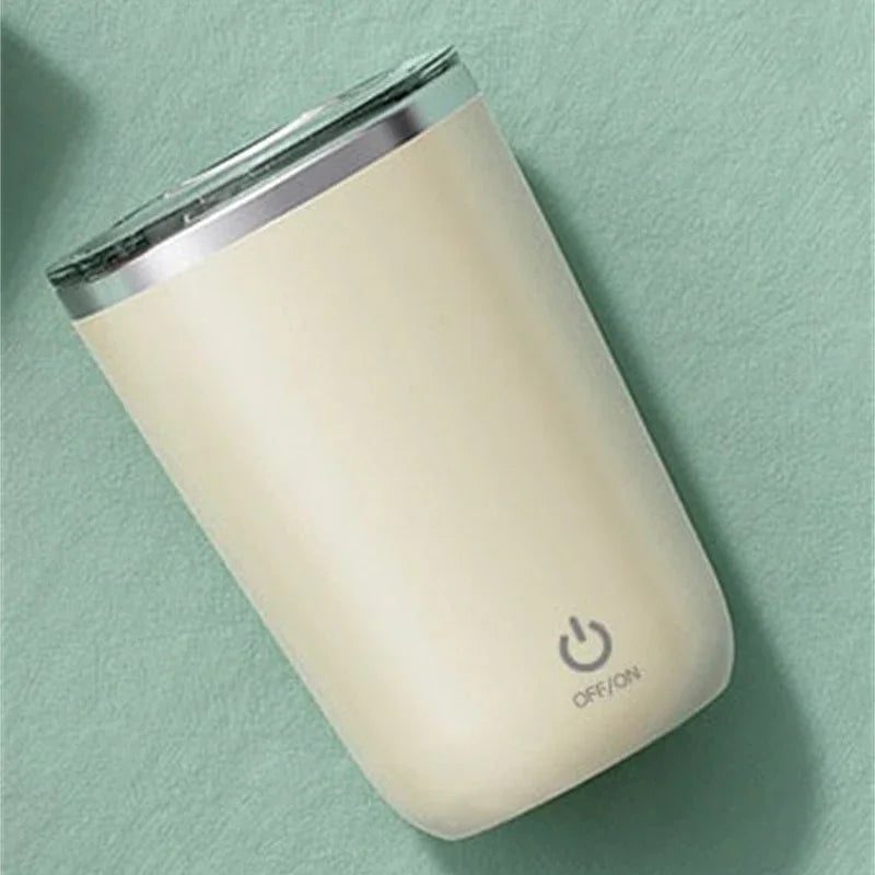 Elektrischer Selbstrührender Kaffeebecher 350ml – Automatisch, wiederaufladbar & magnetisch