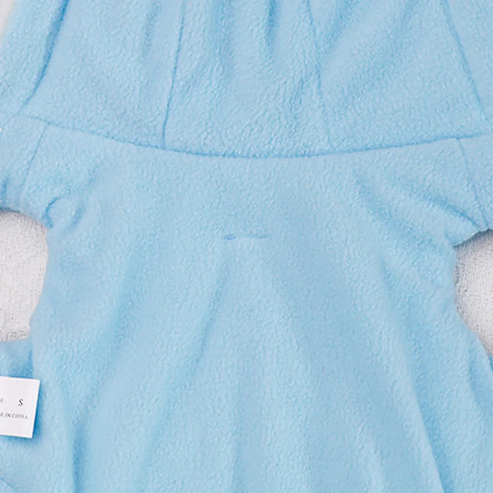 Warmer Wintermantel für kleine Hunde – winddicht, weich & mit Fellkragen