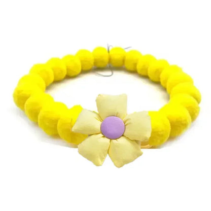 Haustier-Halstuch mit Pompons - Niedliches Halsband für Hunde & Katzen