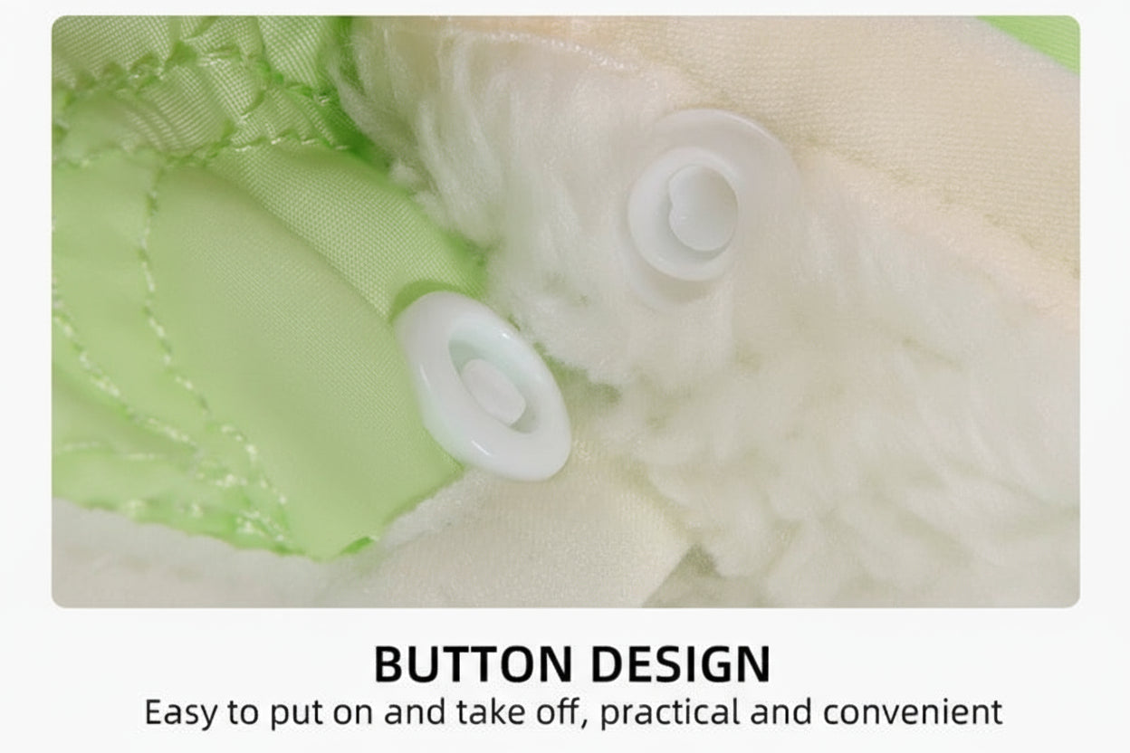 Warme Winterweste für Katzen und kleine Hunde – wasserabweisend, weich gefüttert, ideal für kalte Tage