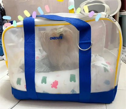 Haustier-Tragetasche Klein - Atmungsaktiv für Hunde & Katzen bis 6kg