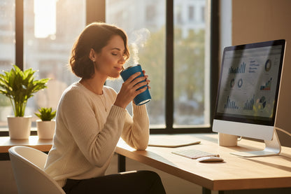 Edelstahl Kaffeebecher 500ml to go – Thermobecher auslaufsicher & isoliert