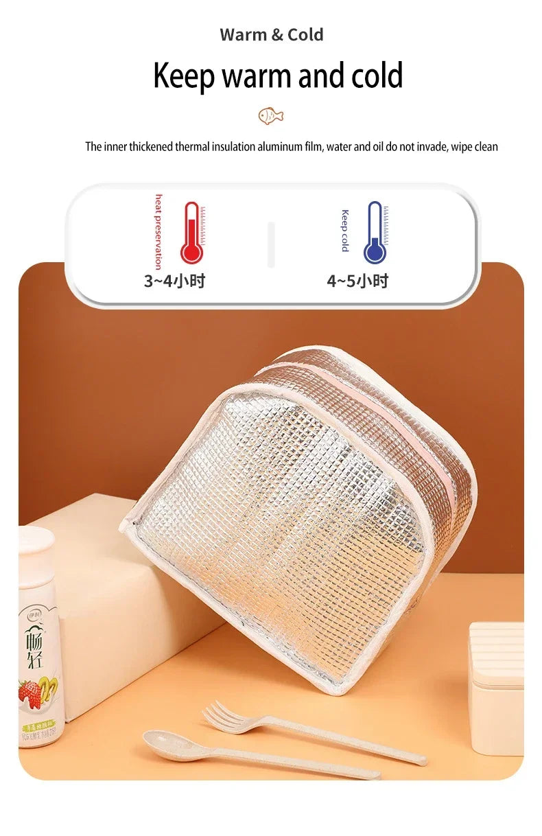 Isolierte Lunchbox-Tasche Kinder - 3D Cartoon Thermotasche für Schule