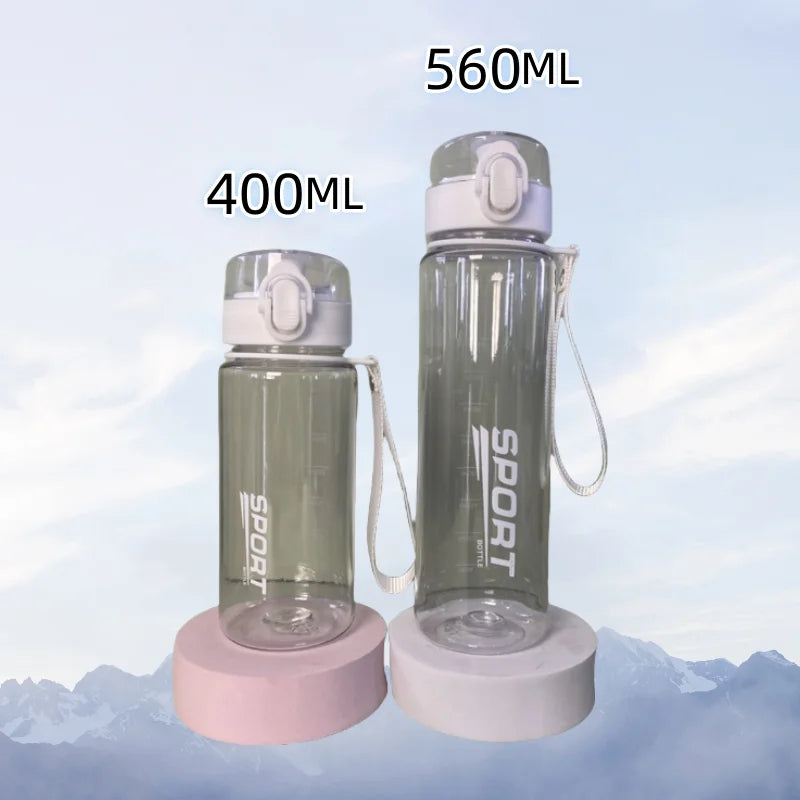 BPA-freie Sport-Trinkflasche 400ml/560ml – Auslaufsicher für Wandern, Fitness & Outdoor