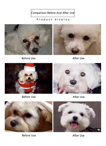 Haustier-Pflegeset 4-teilig - Kamm, Zahnbürste, Schere, Nagelknipser für Hunde & Katzen