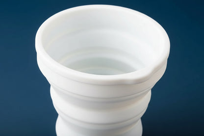 Faltbarer Silikonbecher 350ml - Ultraleicht & Platzsparend für Camping, Reisen & Outdoor