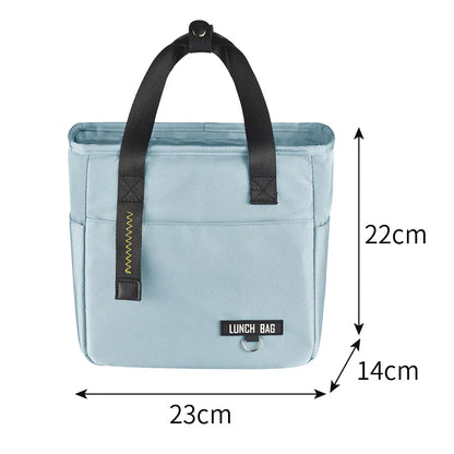 Isolierte Lunch Bag Thermotasche - Große Kapazität für Arbeit, Schule & Picknick