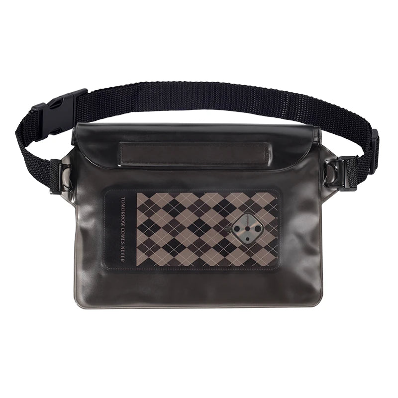 Wasserdichte Bauchtasche mit Touchscreen - 3-Fach versiegelt für Schwimmen, Strand & Wassersport