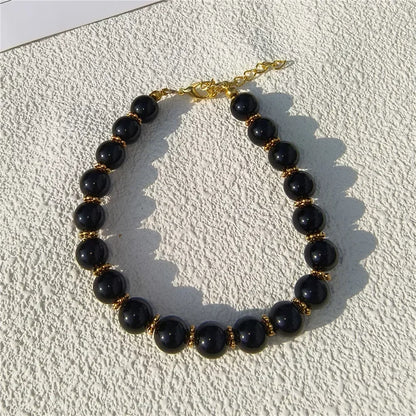 Buntes Perlen-Halsband für Hunde & Katzen – Handgefertigt, verstellbar & edles Design