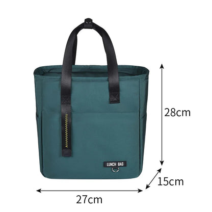 Isolierte Lunch Bag Thermotasche - Große Kapazität für Arbeit, Schule & Picknick