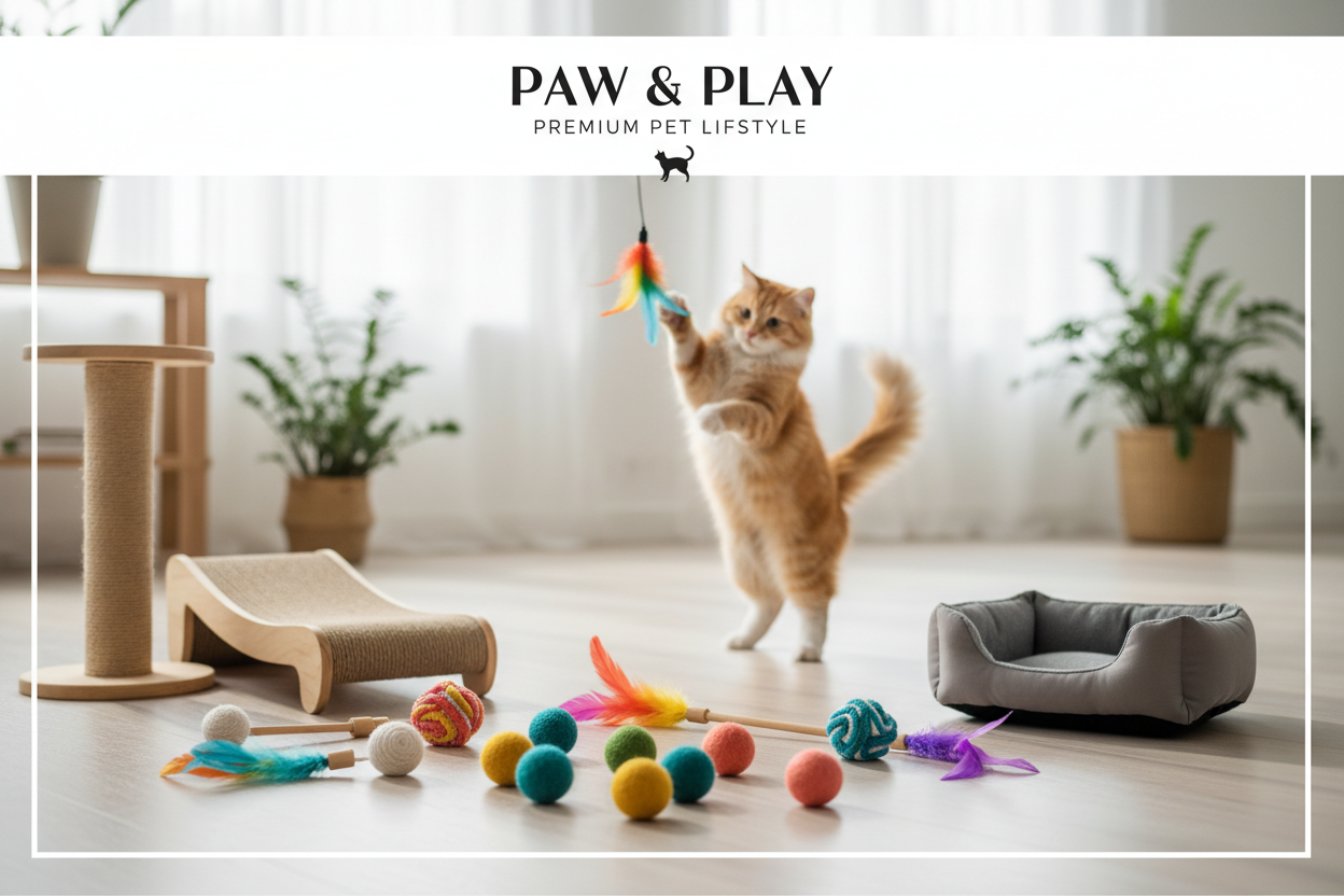 Katzenspielzeug Collection Banner