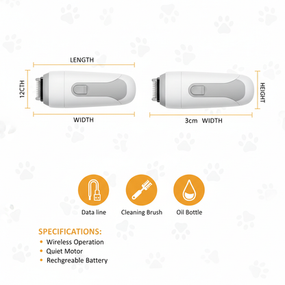 Pfotentrimmer Infografik